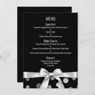 Minimalist Wedding Suite 4.5" x 6.25" Menu