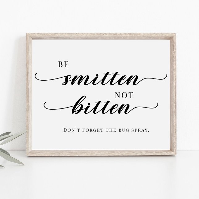 Minimalist Wedding Sunscreen and Bug Spray Sign (Creator Uploaded)