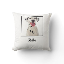 Minimalist White Custom Dog Photo