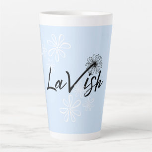 Minimalist White Daisy Floral Aesthetic Coffee Mug