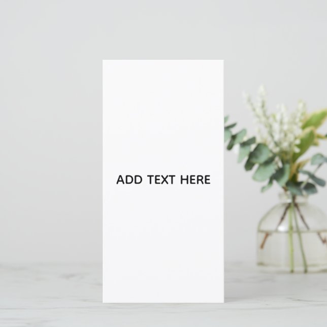 Minimalist White Elegant for Any Occasions (Standing Front)