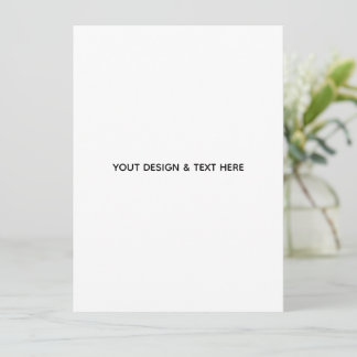 Minimalist White Elegant for Any Occasions Announcement