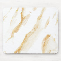 Minimalist White & Golden Marble
