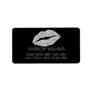 Minimalist   White Lips Stylist Bold Black White Label