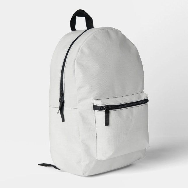 Minimalist White Modern Backpack (Back Corner Left)