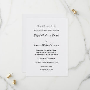 Minimalist White Welcome Sign Template