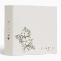 Minimalist Winter Greenery Ivory Cream Recipe 