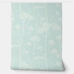 Minimalist Yarrow Flower Botanical Silhouette Wallpaper<br><div class="desc">Bring a touch of calm, organic beauty into your home with this lovely yarrow flower wallpaper. The minimalist silhouette of these delicate botanical stems creates such a peaceful, modern vibe without overwhelming your space. It’s an incredibly versatile pattern that looks absolutely gorgeous as a subtle accent wall, in a cozy...</div>