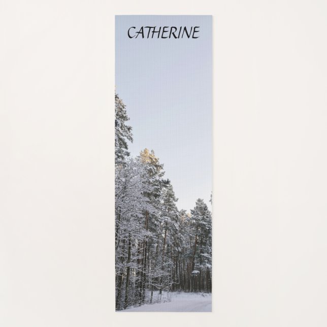 Minimalist Yoga Mat - Stylish and Elegant (Front)