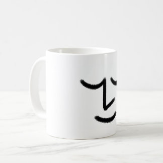 Minimalist Zen Face Mug