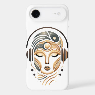 Minimalist Zen Music Goddess Geometric Abstract