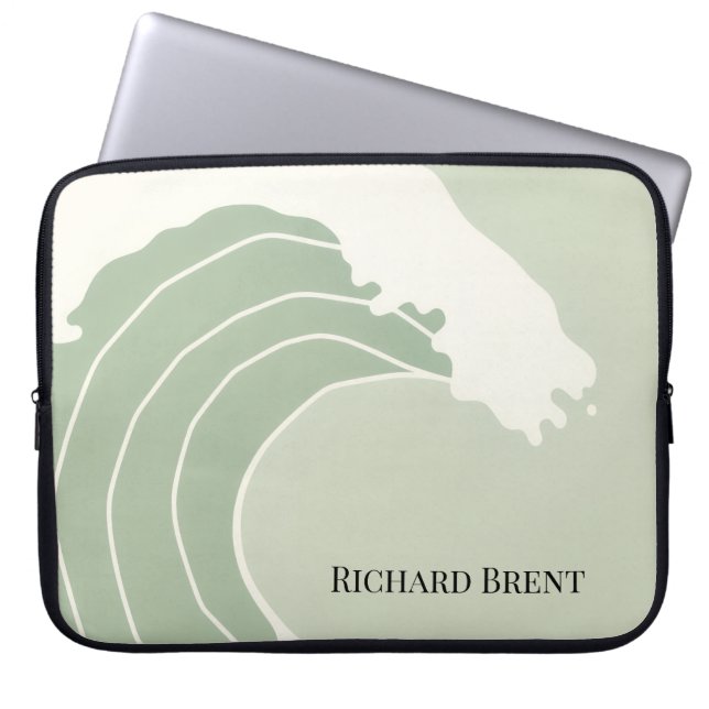 Minimalist Zen Tradition Laptop Sleeve (Front)