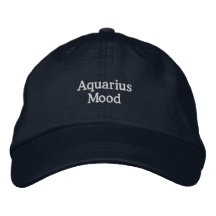 Minimalist Zodiac Mood Embroidered Dad Hat