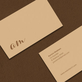 Minimaliste et beau Carte de visite simple