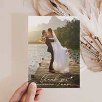 minimaliste mariage de script mince merci
