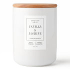 Minimaliste Moderne Fonte De Cire Simple Étiquette