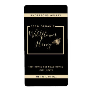 Minimaliste moderne miel d'abeille à miel pot