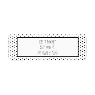 Minimaliste noir et blanc