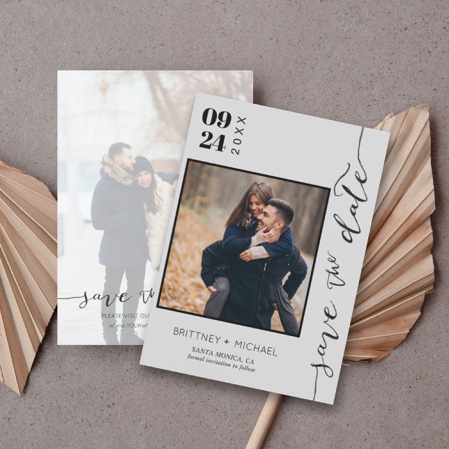 Minimaliste Save the Date (Créateur téléchargé)