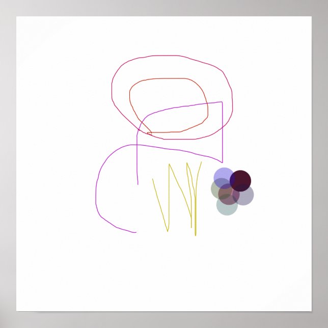 Minimalistic and Geometric Poster (Front)