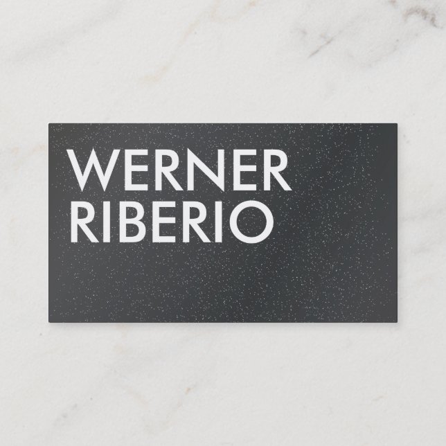 Minimalistic and Professional Business Card (Back)