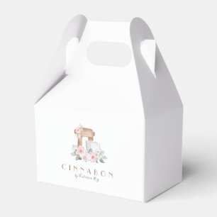Minimalistic   Bakery   Caterer Favor Box