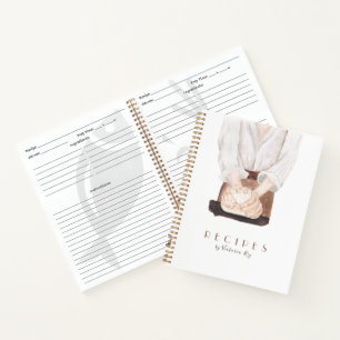 Minimalistic   Bakery   Caterer   Recipe Notebook