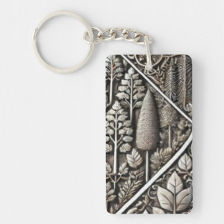 Minimalistic Bar Keychain 