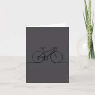 Minimalistic Bicycle Cycling,bike Rider Mountainbi Card
