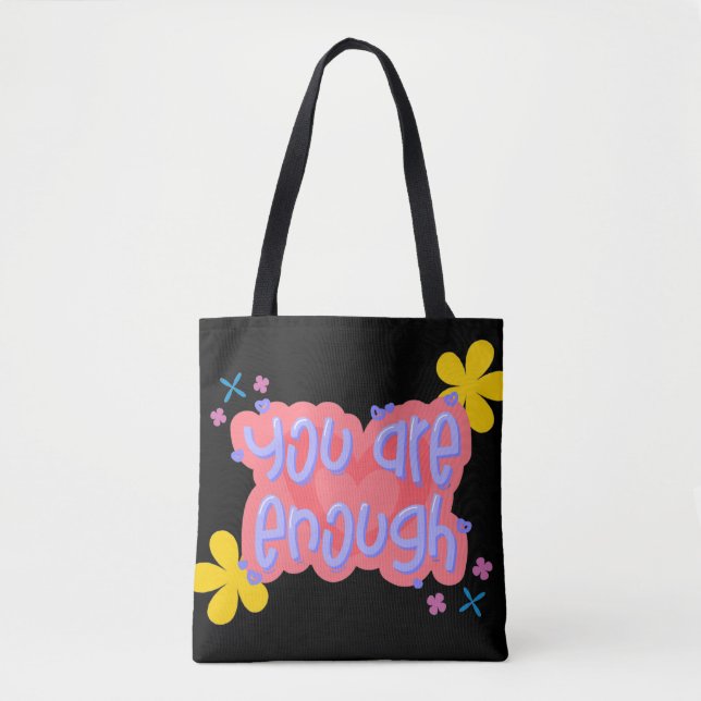 Minimalistic chic design tote bag (Front)