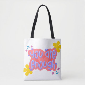 Minimalistic chic design tote bag