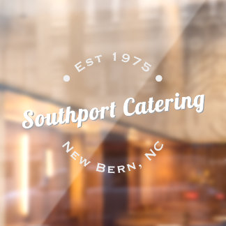 Minimalistic Circular Window Cling