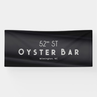 Minimalistic Deco Style | Black Pearl Banner