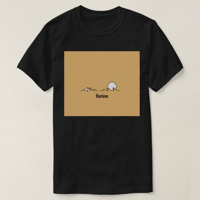 Minimalistic design T-shirt (Design Front)