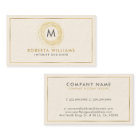 Minimalistic Elegant Gold Circle Logo