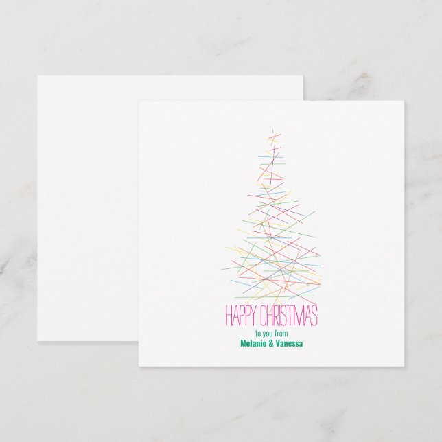 Minimalistic Gay Christmas (Front/Back)