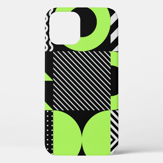 Minimalistic geometric seamless pattern in Scandin Case-Mate iPhone Case (Back)