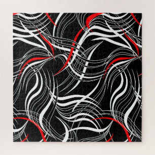 Minimalistic Geometric: Simple Artwork Pattern Jigsaw Puzzle