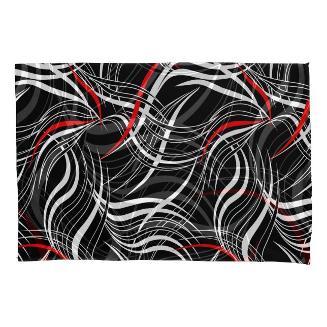 Minimalistic Geometric: Simple Artwork Pattern Pillowcase (Front)
