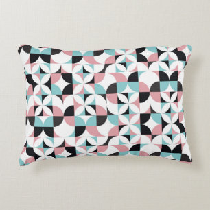Minimalistic geometry, Scandinavian style artwork. Accent Pillow