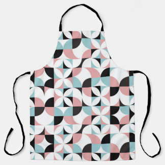 Minimalistic geometry, Scandinavian style artwork. Apron