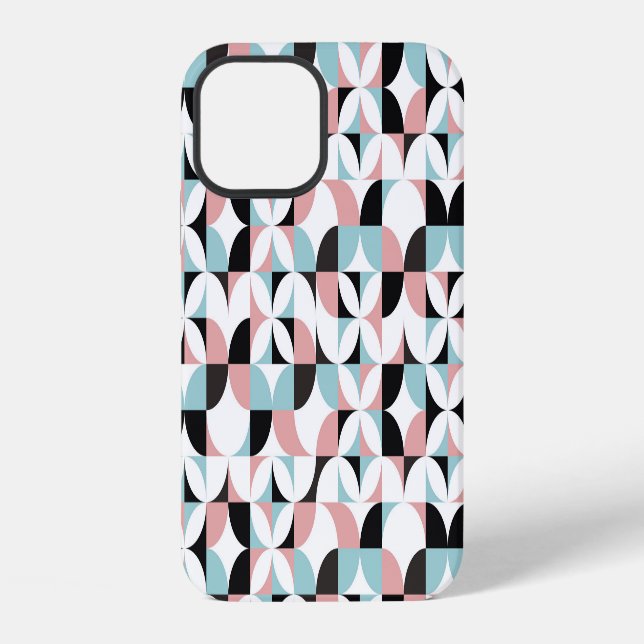 Minimalistic geometry, Scandinavian style artwork. iPhone Case (Back)