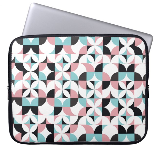 Minimalistic geometry, Scandinavian style artwork. Laptop Sleeve (Front)