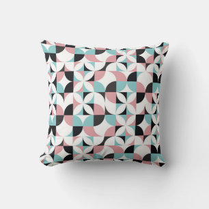 Minimalistic geometry, Scandinavian style artwork. Throw Pillow