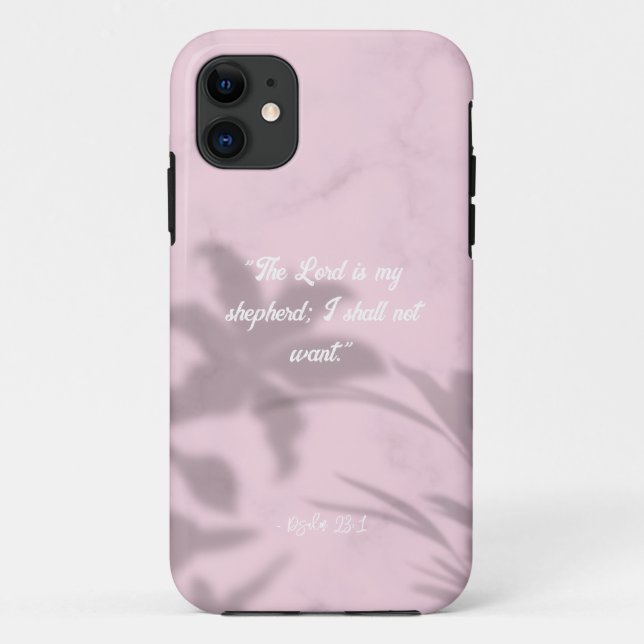 Minimalistic Holly Bliss: Classic Case (Back)