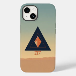 Minimalistic Indie Rock Band Logo iPhone Case 