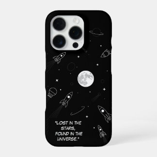 minimalistic modern iPhone Case astronomy