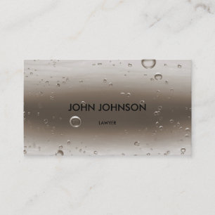 Minimalistic Modern Oxygen Vip Business Card
