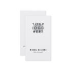 Minimalistic modern Your Logo Business Card