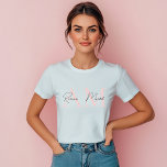 "Minimalistic Monogram Personalized Pastel Pink  Tri-Blend Shirt<br><div class="desc">Express your personal style with this minimal pastel pink personalized T-shirt. Featuring your custom initial and name in a sleek and modern design, this T-shirt is perfect for casual wear or as a thoughtful gift. Crafted from soft, high-quality fabric, it offers both comfort and durability. The elegant pastel pink design...</div>